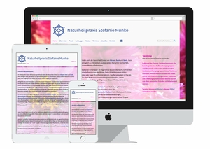 Für eine Naturheilpraxis in Ludwigsburg wurde die bisherige Internetpräsenz überarbeitet und angepasst.