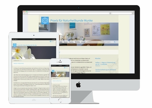 Website für Naturheilpraxis Munke, Ludwigsburg, online